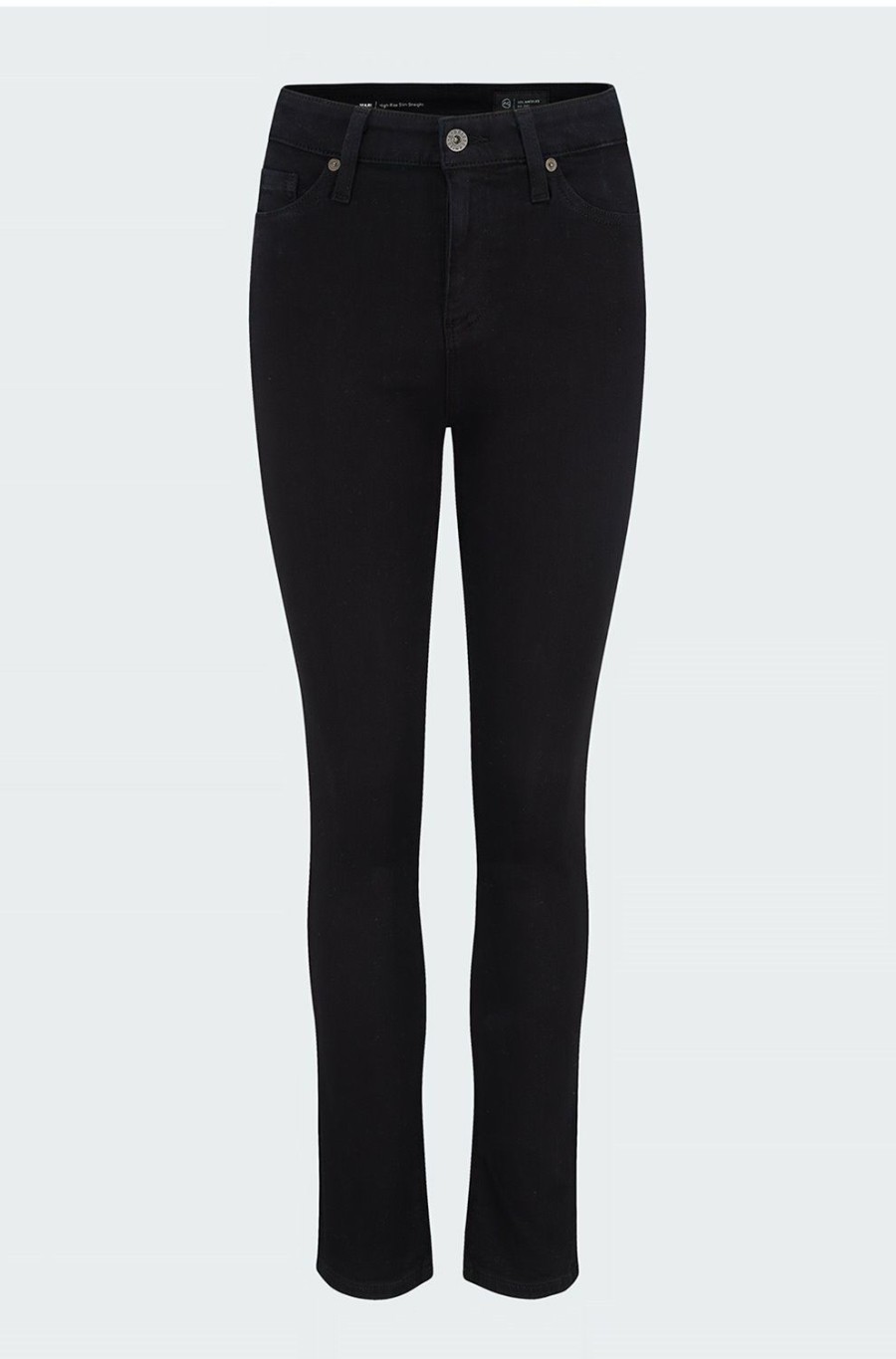 Jeans * | Mari Straight Jean In Opulent Black Best Price Ag