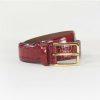 Women'S Clothing * | Snake Belt In Red Outlet Anderson'S