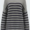 Women'S Clothing * | Claudia Jumper In Heather Navy Stripe Cheaper Rails