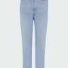 Jeans * | Criss Cross Straight Jean In Dimension With Discount Agolde