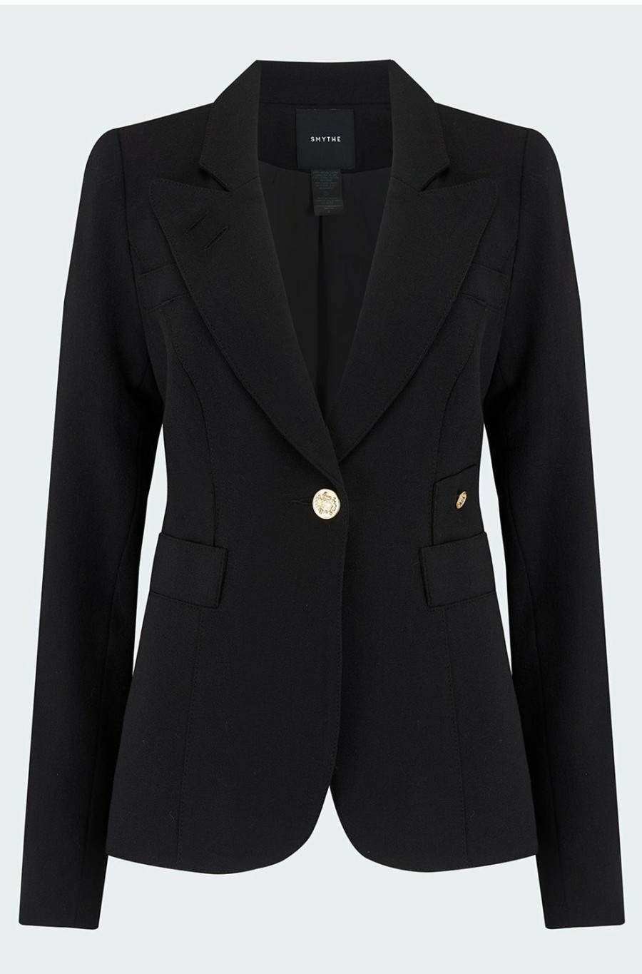 Women'S Clothing * | Classic Duchess Blazer In Black Outlet Smythe