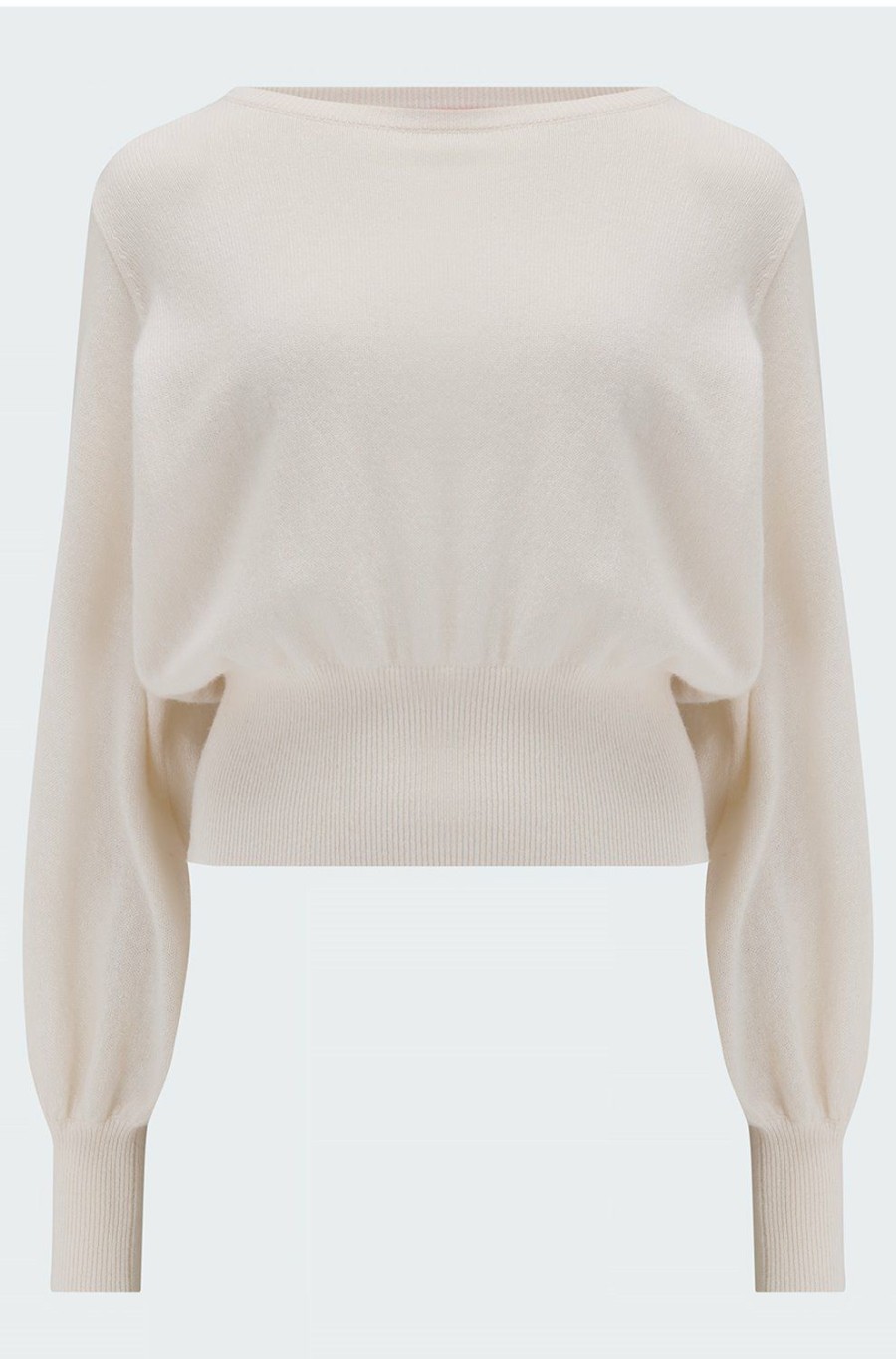 Women'S Clothing * | Prague 2.0 Jumper In Organic White Limit Offer Crush