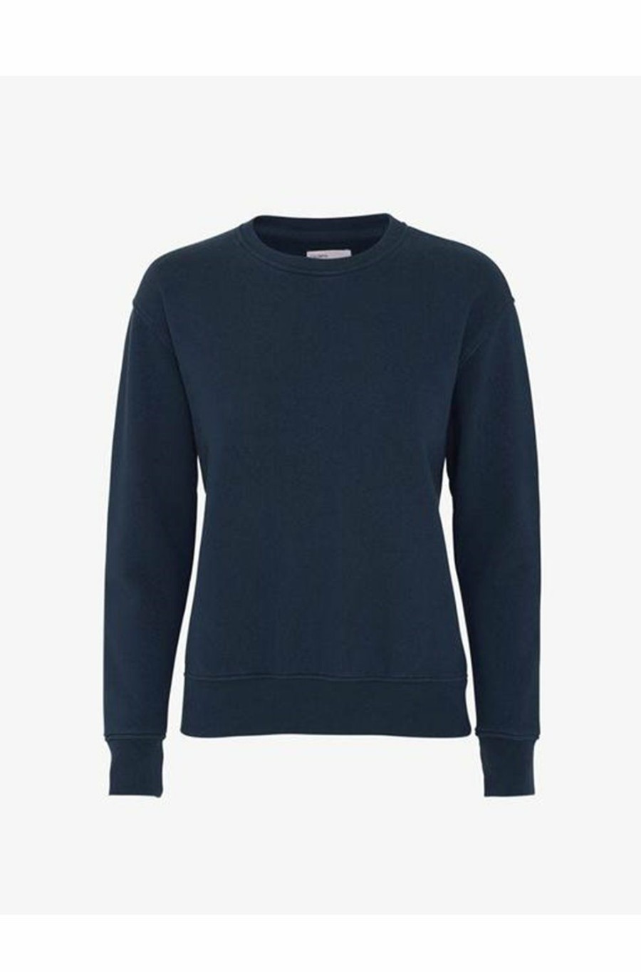 Women'S Clothing * | Organic Classic Crew Sweatshirt In Navy Blue Promotion Colorful Standard