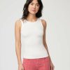 Women'S Clothing * | Yuzu Tank In Ivory Discount Online Paige