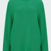 Women'S Clothing * | Luella Turtleneck In Emerald Cheap Online 360 Cashmere