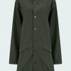 Women'S Clothing * | Long Jacket In Green Limited Edition Rains