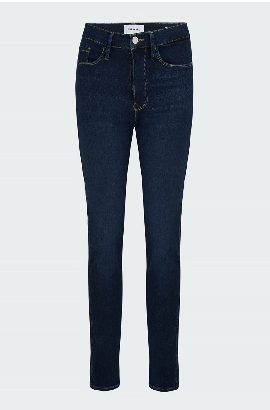 Jeans * | Le Sylvie Straight Jean In Parkway Premium Frame