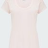 Women'S Clothing * | Katie Scoop Neck Tee In Rosetta Best Sellers Velvet