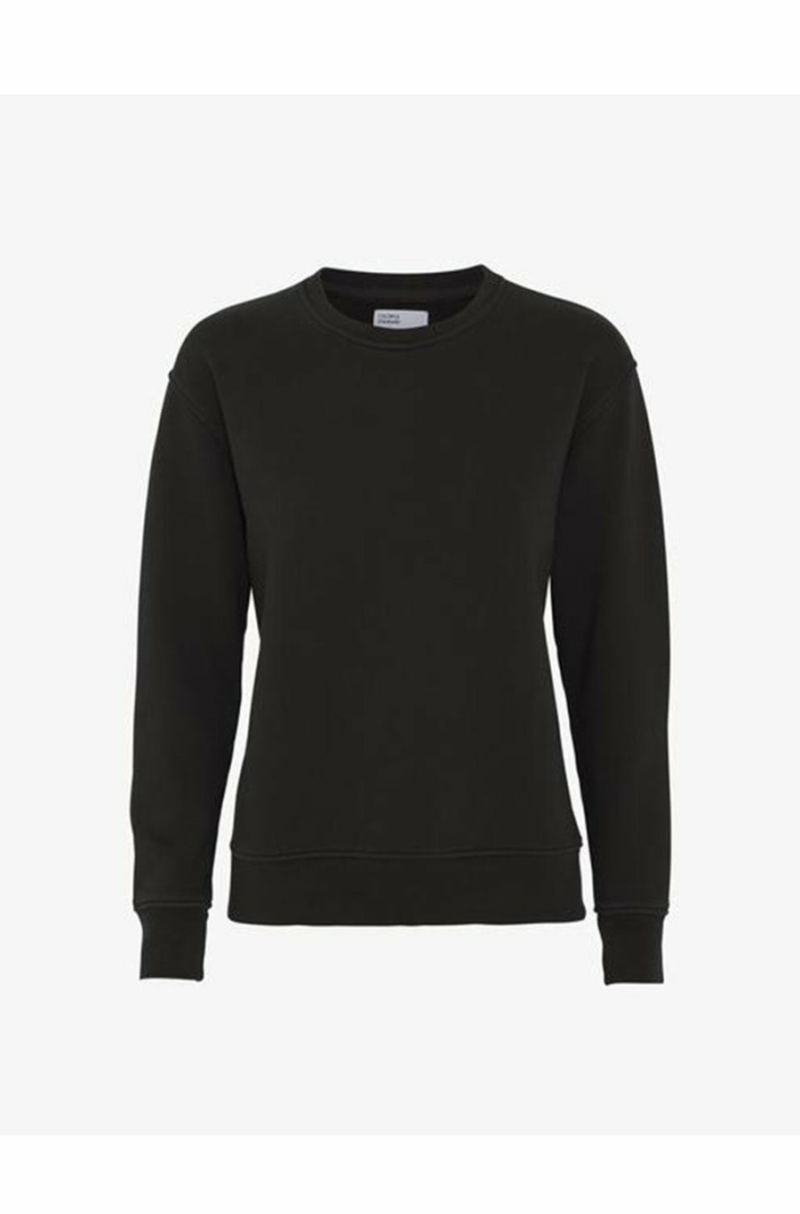 Women'S Clothing * | Organic Classic Crew Sweatshirt In Deep Black New In Colorful Standard