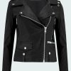 Women'S Clothing * | Seattle Biker Jacket In Black Wholesale Mdk