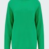 Women'S Clothing * | Lightweight Roll Collar In Bright Green Outlet Sale Jumper 1234