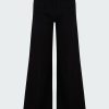 Jeans * | Le Palazzo Wide Leg Jean In Film Noir Closeout Sale Frame