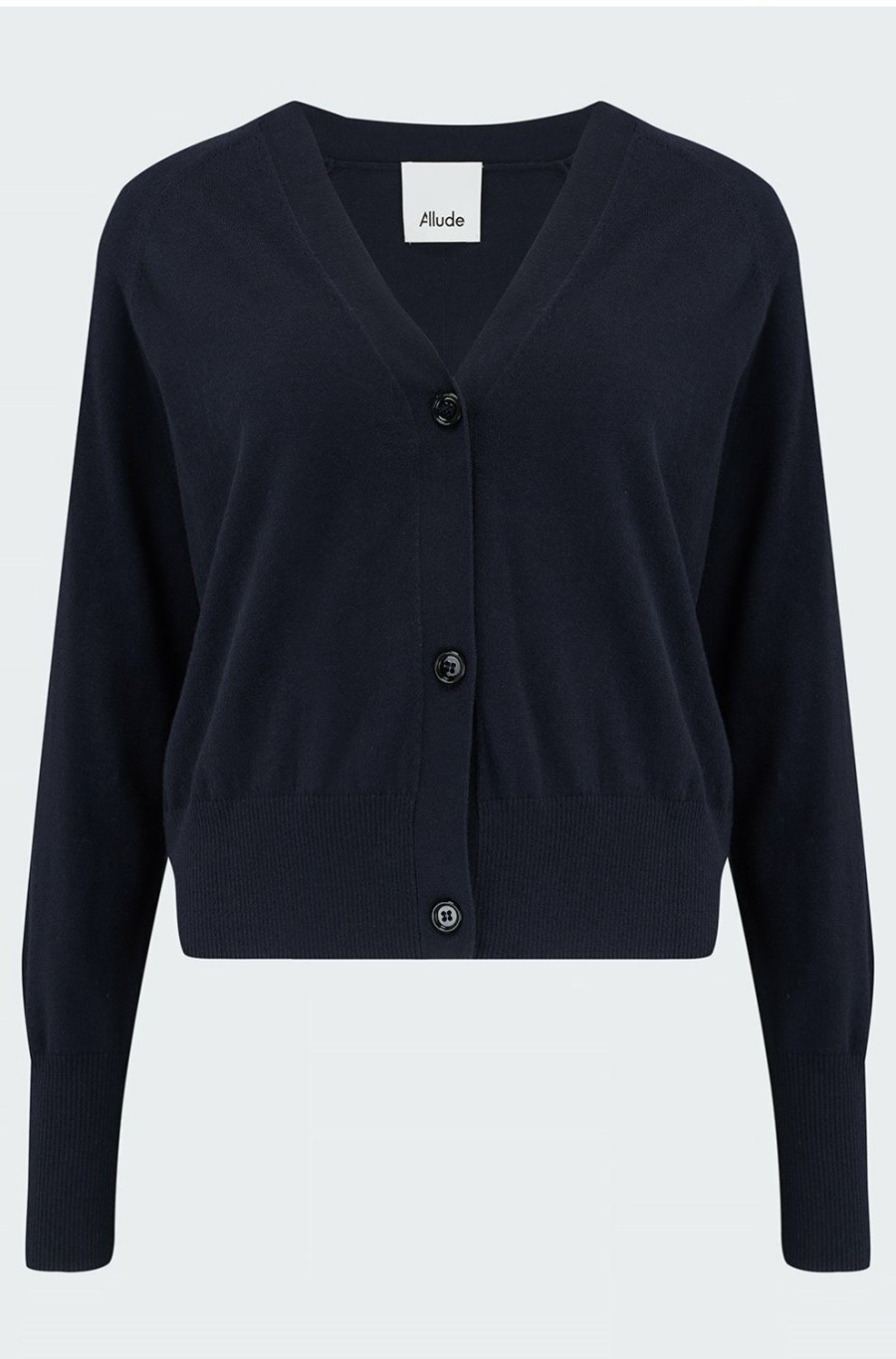 Women'S Clothing * | Cashmere Blend V Cardigan In Navy Exclusive Allude