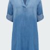 Women'S Clothing * | A Line Shirt Dress In Medium Ombre Clearance Bella Dahl