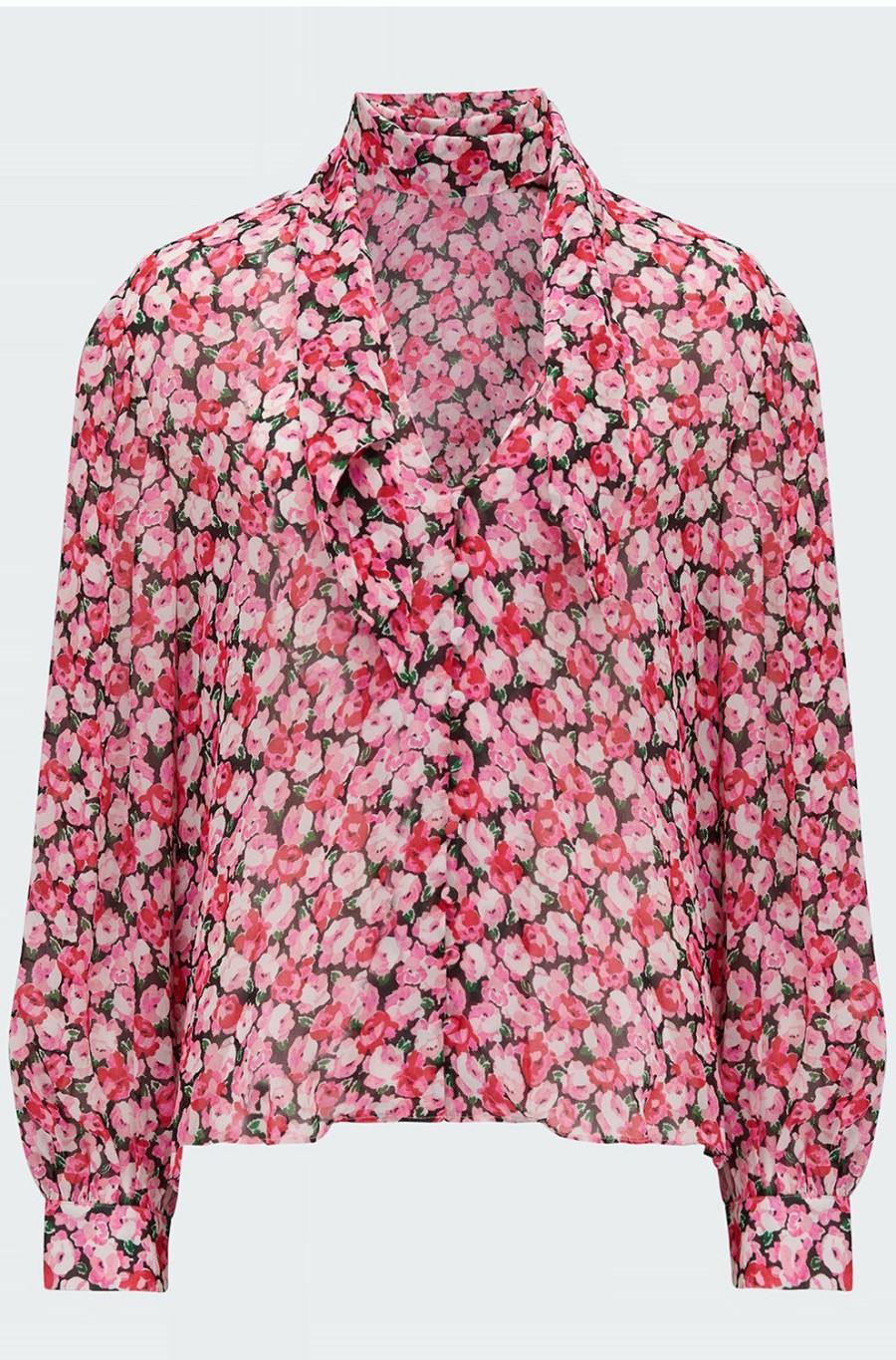 Women'S Clothing * | Thompson Top In Pink English Rose Exclusive Rixo