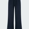 Women'S Clothing * | Smocked Waist Wide Leg Pant In Endless Sea Exactly Discount Bella Dahl