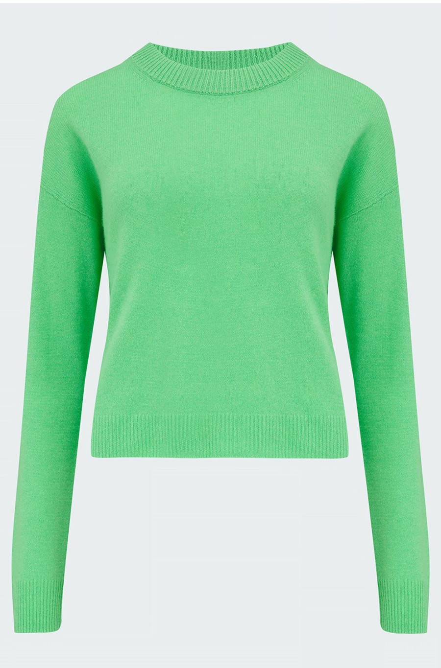 Women'S Clothing * | Round Sweater In Green Clearance Sale Allude