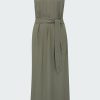 Women'S Clothing * | Smock Back Cami Dress In Soft Army Best Sale Bella Dahl