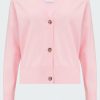 Women'S Clothing * | Cashmere Blend V Cardigan In Pink Shoping Allude