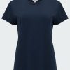 Women'S Clothing * | Trisha T-Shirt In Navy Outlet Velvet