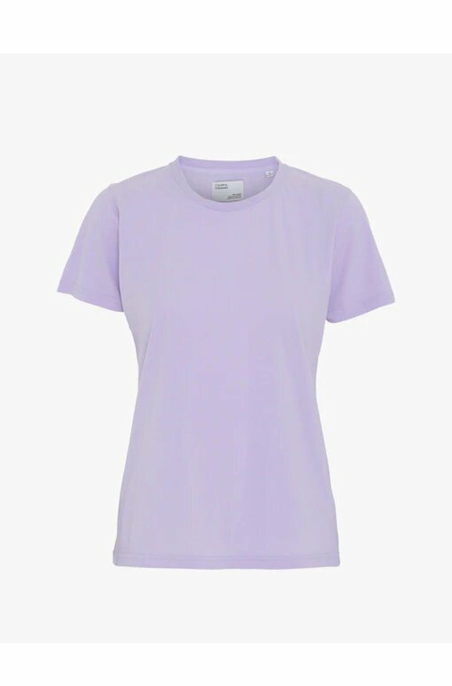 Women'S Clothing * | Light Organic Tee In Soft Lavender High Quality Colorful Standard