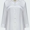 Women'S Clothing * | Dani Blouse In White Quick Expedition L'Agence