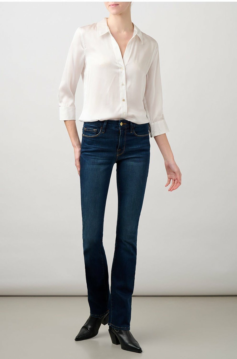 Women'S Clothing * | Dani Blouse In White Quick Expedition L'Agence