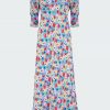 Women'S Clothing * | Zadie Dress In Spring Ink Floral Discount Store Rixo