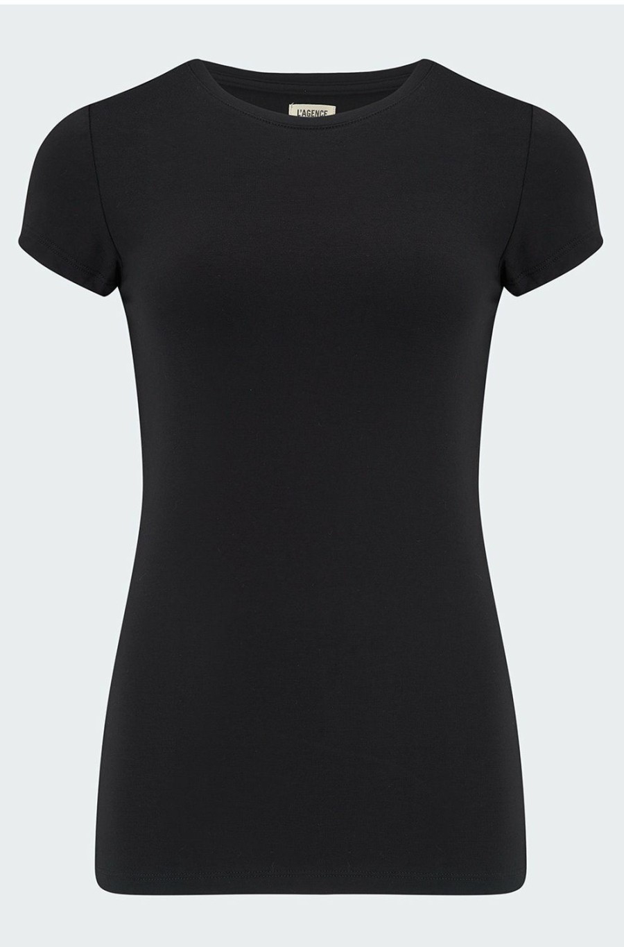 Women'S Clothing * | Ressie Crew Tee In Black Exclusive Design L'Agence