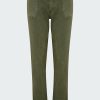 Women'S Clothing * | Mayslie Straight Ankle In Vintage Ivy Green Clearance Sale Paige