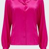 Women'S Clothing * | The Femme Shirt In Magenta Best Sale Frame