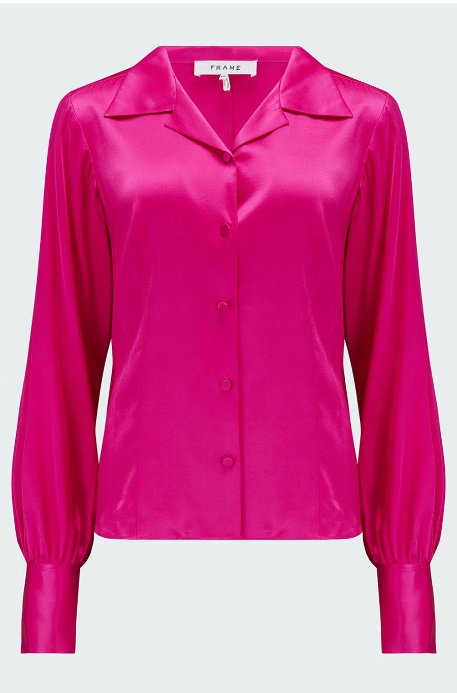 Women'S Clothing * | The Femme Shirt In Magenta Best Sale Frame