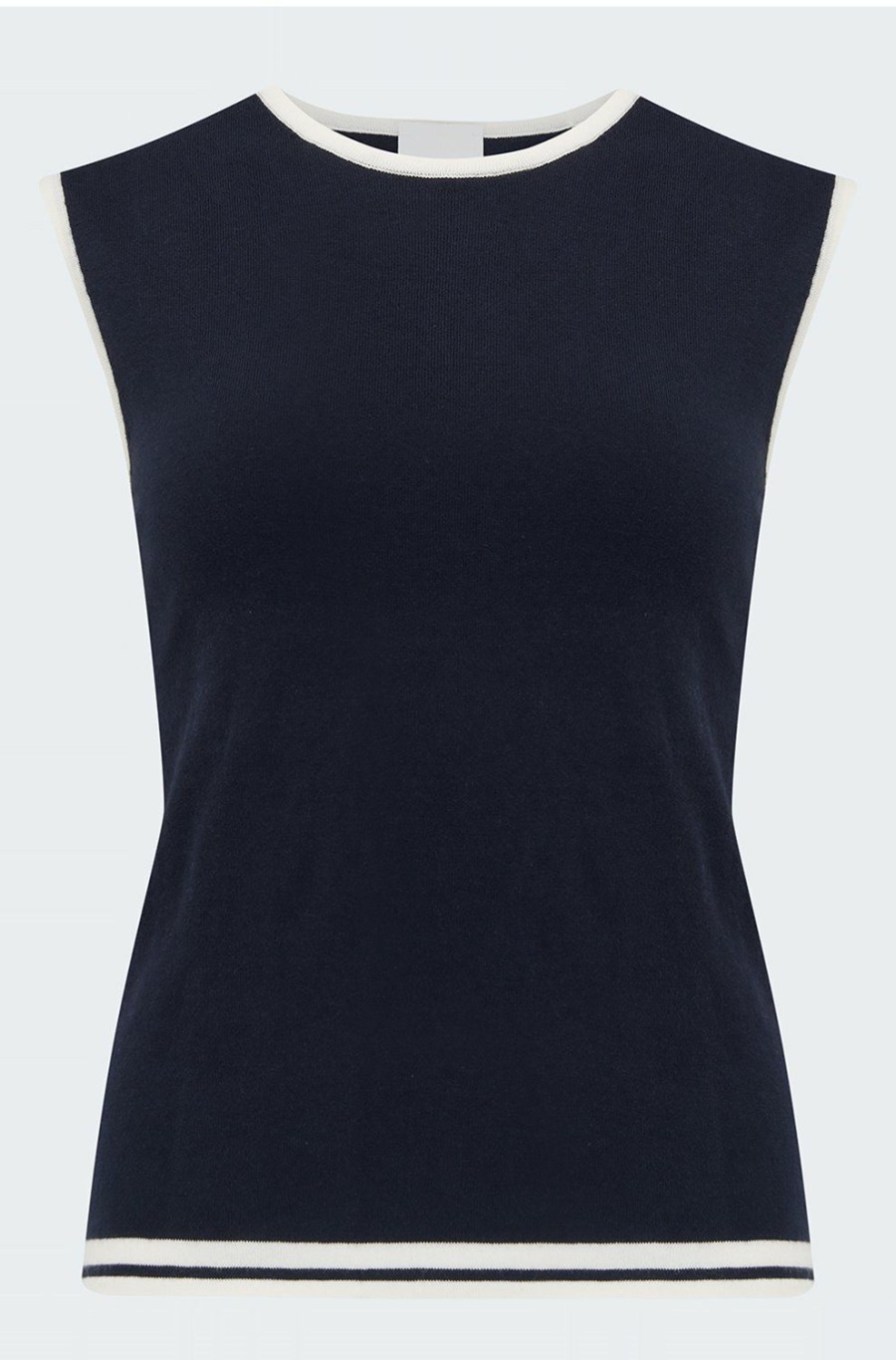 Women'S Clothing * | Round Top In Navy White Limited Edition Allude