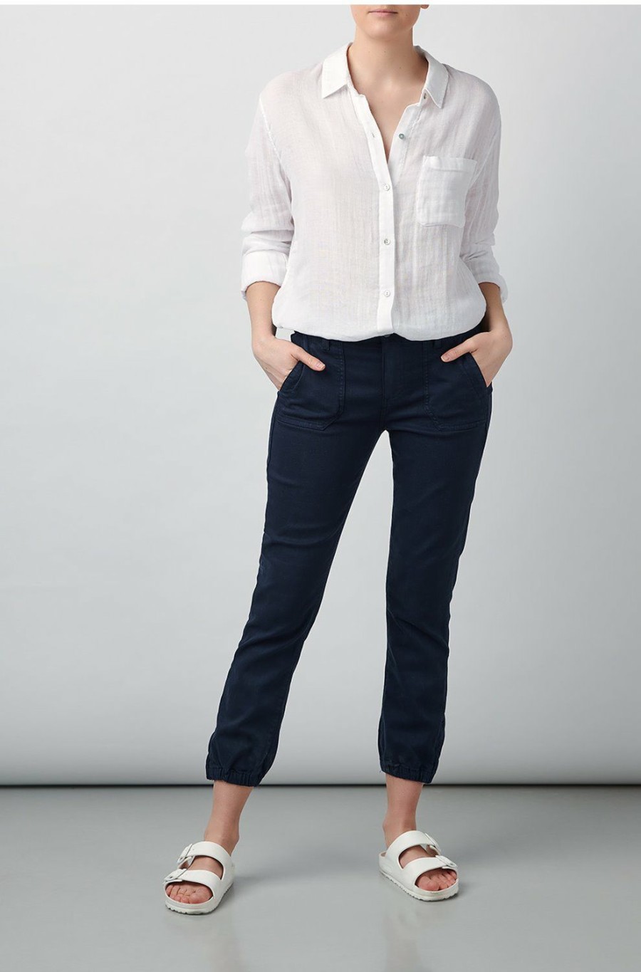 Women'S Clothing * | Ellis Shirt In White Online Sale Rails